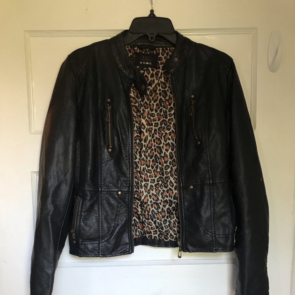 Leather jacket